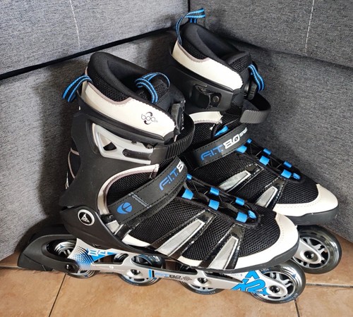 Inlineskates 80 alu - k2, f.i.t.